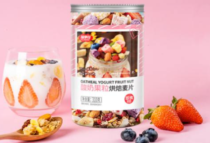 浙江一派食品公司生产的酸奶果粒烘焙麦片霉菌超标，曾因食安问题被